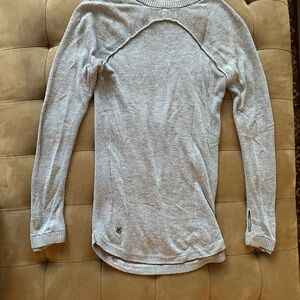 Lululemon long sleeve runners knit shirt